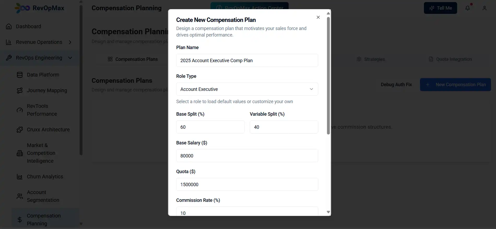 Compensation Planning